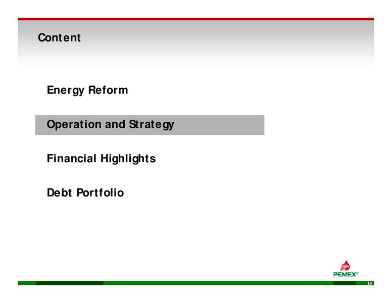 INVESTOR PRESENTATION – PEMEX – slide 8