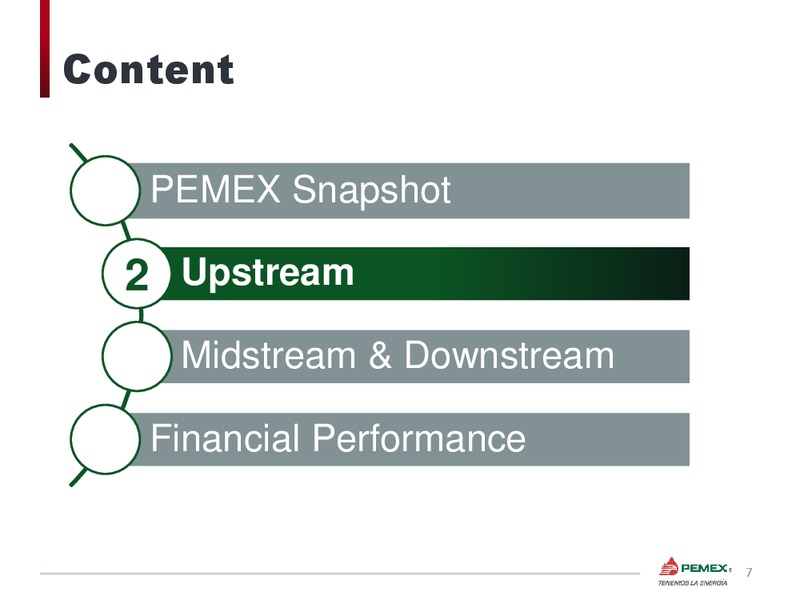 February 2018 Investor Presentation – PEMEX – slide 8