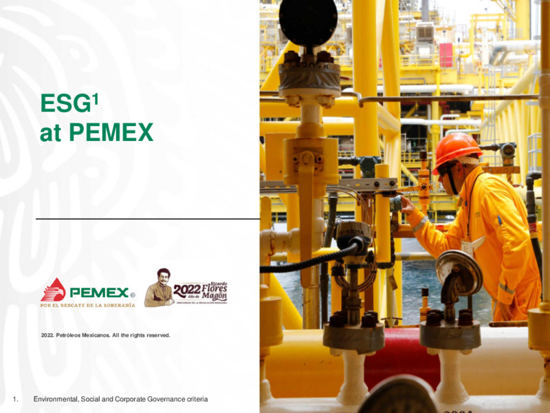 Investor Presentation March 2022 – PEMEX – slide 21