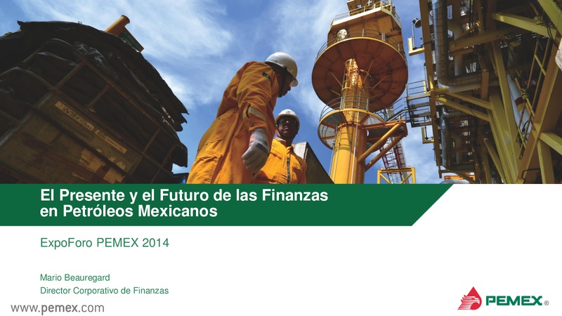 ExpoForo PEMEX 2014 – PEMEX – slide 1