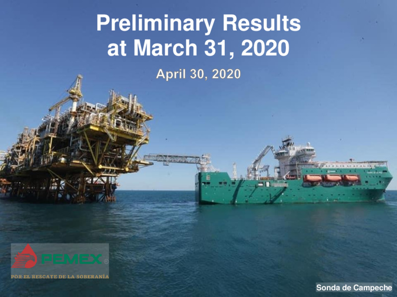 Preliminary Results – PEMEX – slide 1