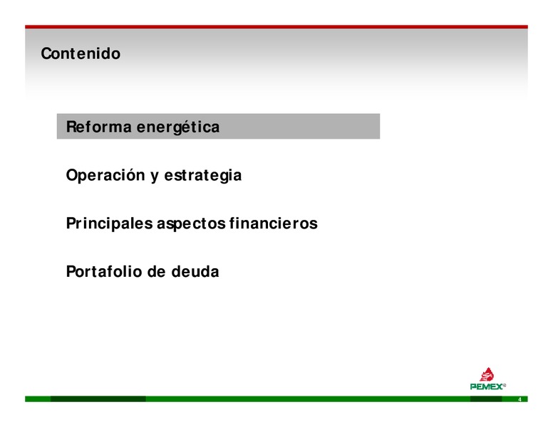 Enfocado d en lla Ej Ejecucin – PEMEX – slide 4