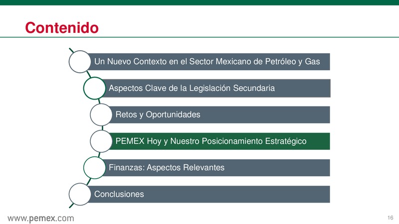 Presentacin a inversionistas – PEMEX – slide 17