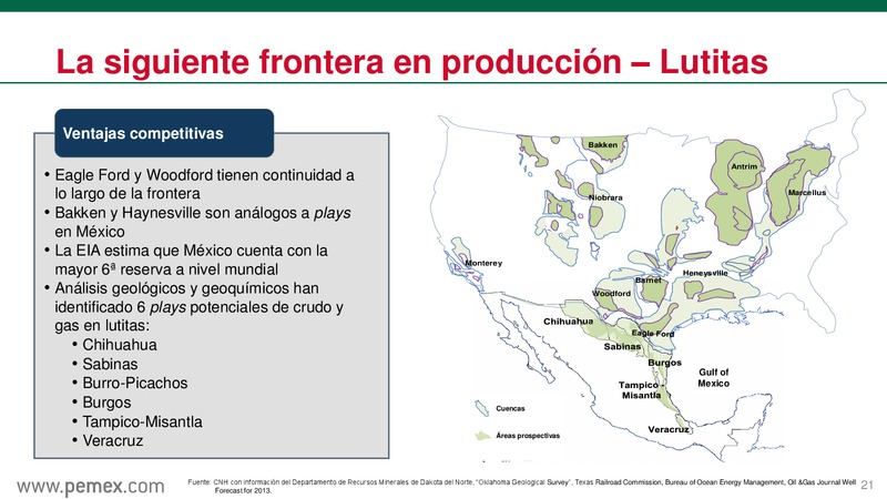 Presentacin a inversionistas – PEMEX – slide 22