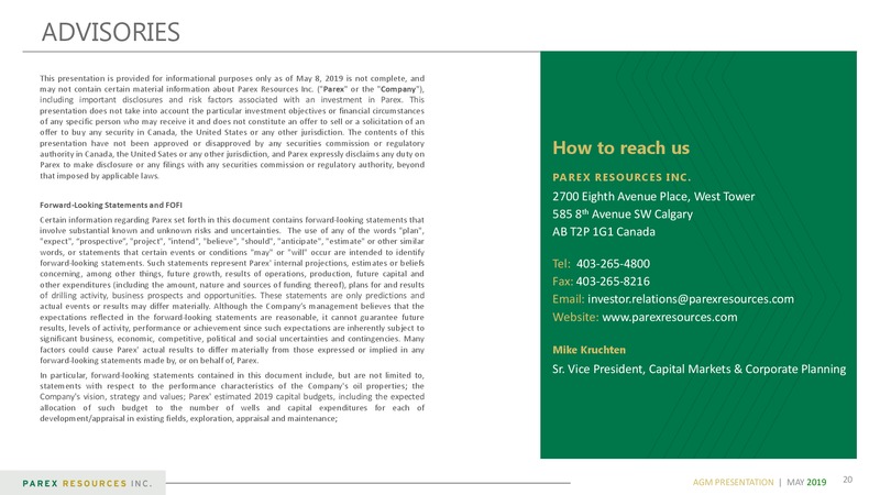 Annual General Meeting – PEMEX – slide 20