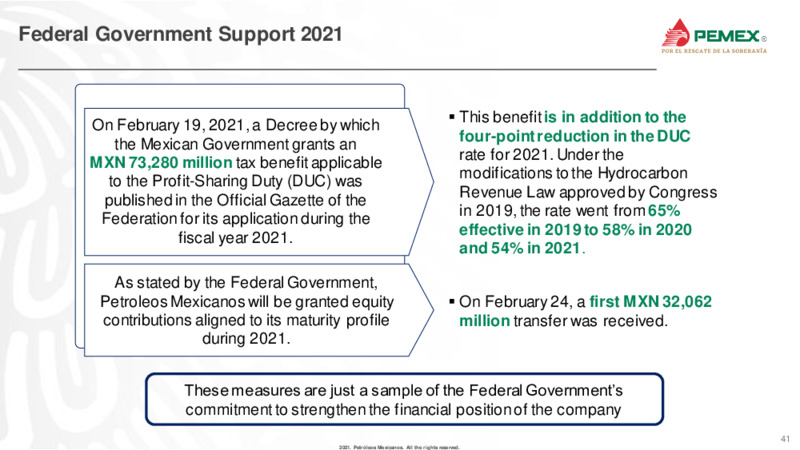 Latin America Conference – PEMEX – slide 41