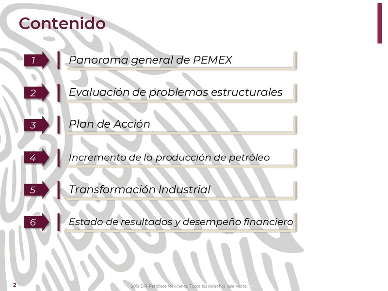 Oil and Gas Innovation Forum – PEMEX – slide 2