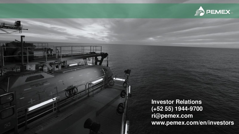 June 2015 Investor Presentation – PEMEX – slide 40