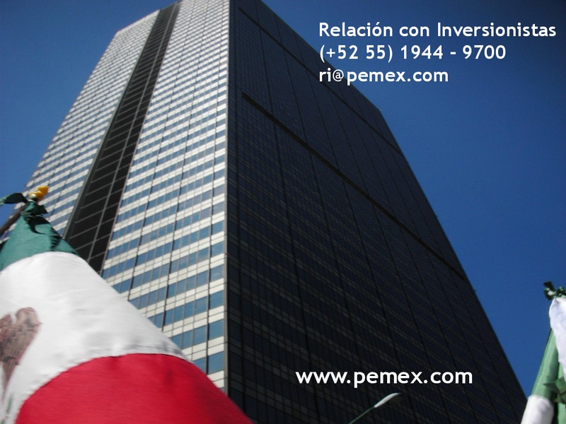 Investor Presentation – PEMEX – slide 35