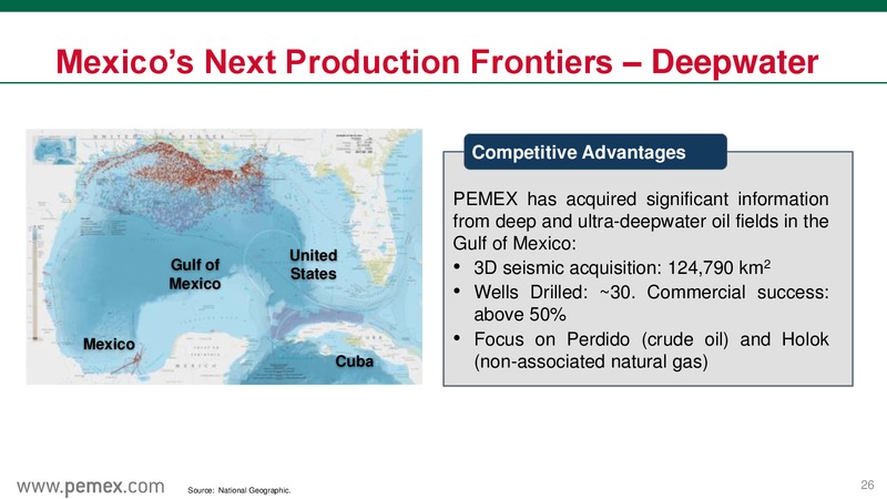 Mexicos Energy Reform & PEMEX as a State Productive Enterprise August 2014 – PEMEX – slide 26