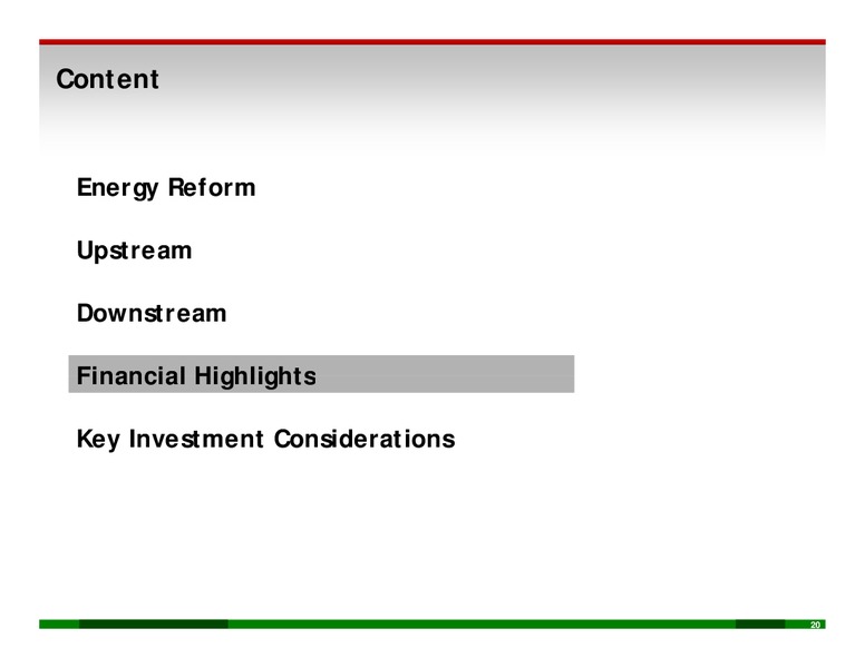 PEMEX Outlook – PEMEX – slide 19