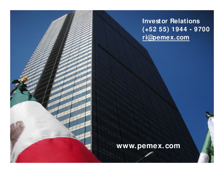 PEMEX Outlook – PEMEX – slide 25
