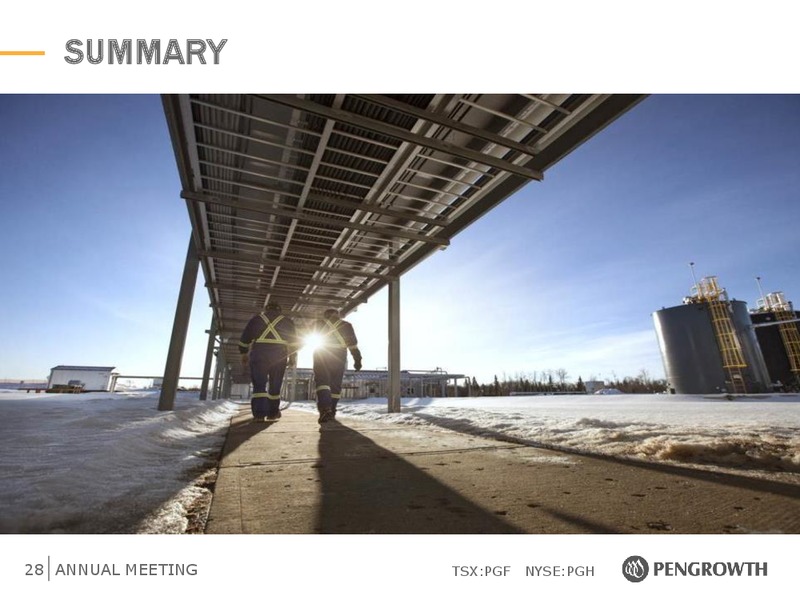 2014 Annual Meeting and Lindbergh Reserves Update – Pengrowth Energy Corp – slide 28
