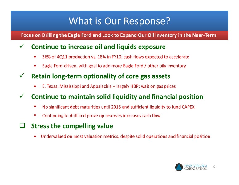 2012 UNCONVENTIONAL RESOURCE CONFERENCE – Penn Virginia Corp – slide 8