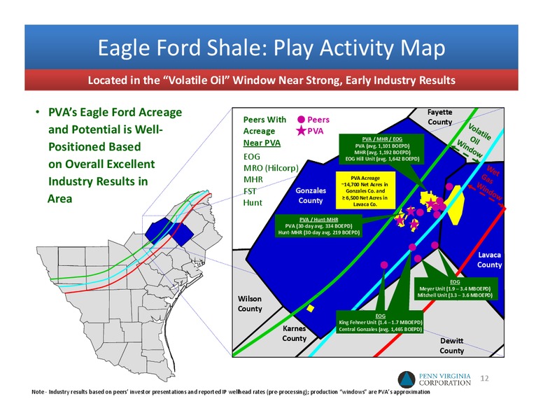 2012 UNCONVENTIONAL RESOURCE CONFERENCE – Penn Virginia Corp – slide 11