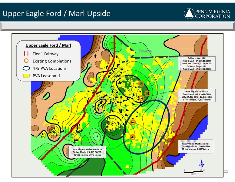 2014 RBC CAPITAL MARKETS GLOBAL ENERGY AND POWER CONFERENCE – Penn Virginia Corp – slide 11