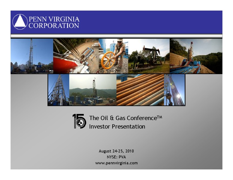 The Oil & Gas Conference Investor Presentation – Penn Virginia Corp – slide 1