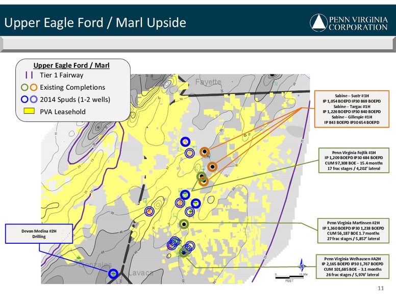September 2014 Investor Presentation – Penn Virginia Corp – slide 11