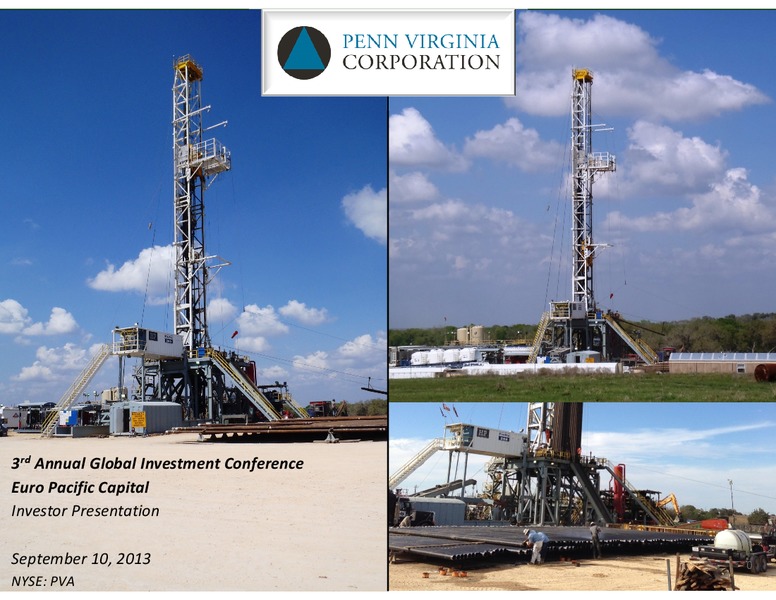 3RD ANNUAL GLOBAL INVESTMENT CONFERENCE – Penn Virginia Corp – slide 1