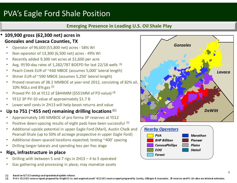 3RD ANNUAL GLOBAL INVESTMENT CONFERENCE – Penn Virginia Corp – slide 4