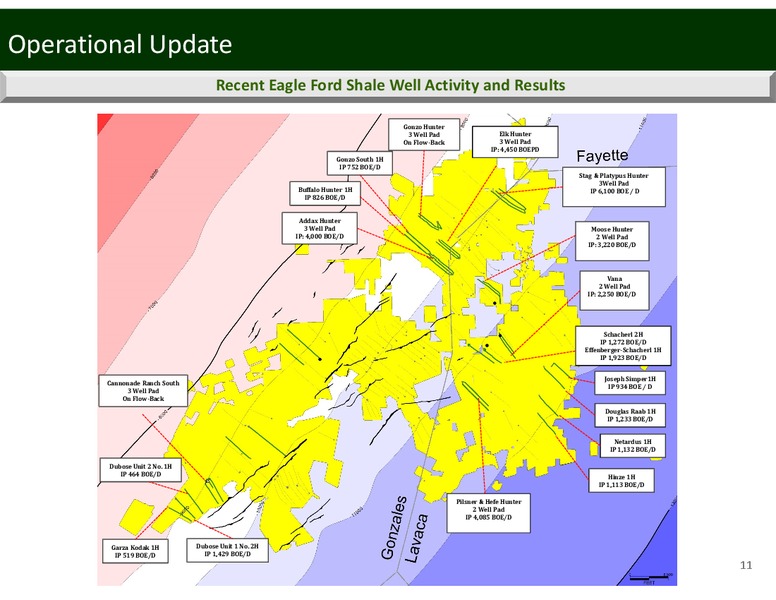 DUG EAGLE FORD CONFERENCE – Penn Virginia Corp – slide 11