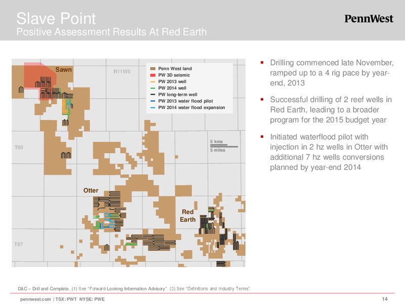 CIBC WHISTLER INSTITUTIONAL CONFERENCE – Penn West Petroleum Ltd. – slide 14