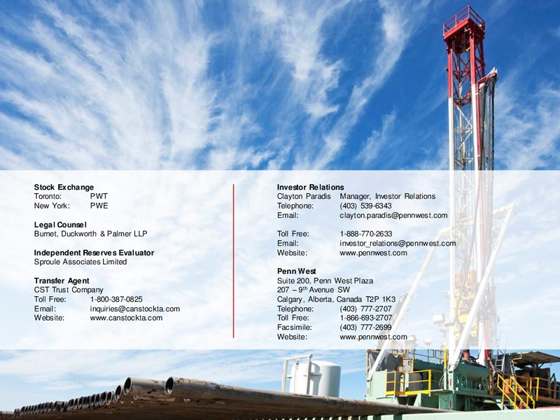 Corporate Presentation – Penn West Petroleum Ltd. – slide 37
