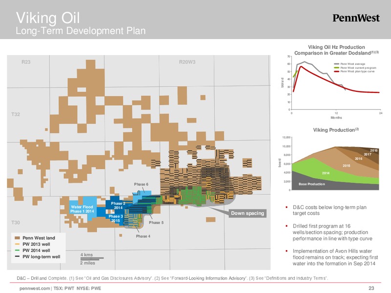 CORPORATE PRESENTATION – Penn West Petroleum Ltd. – slide 23