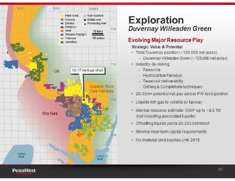 UBS GLOBAL OIL AND GAS CONFERENCE – Penn West Petroleum Ltd. – slide 20
