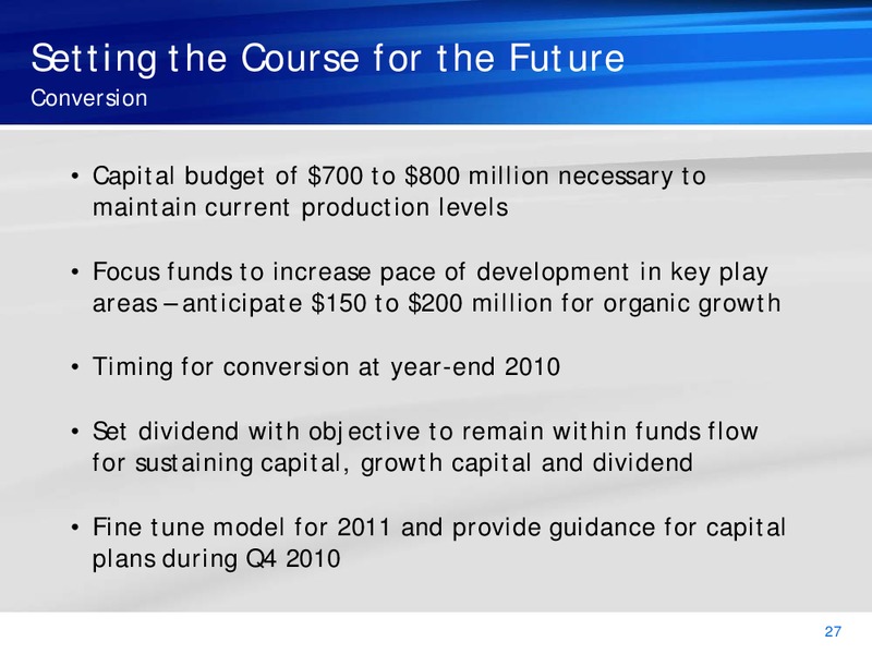 THE OIL & GAS CONFERENCE – Penn West Petroleum Ltd. – slide 26