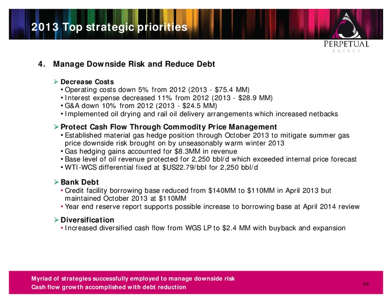 CIBC ENERGY CONFERENCE – Perpetual Energy Inc – slide 47