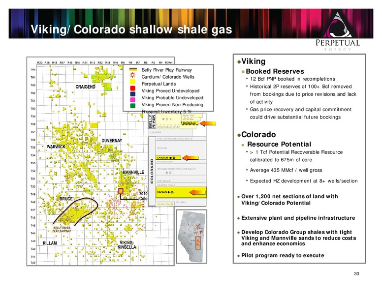 INVESTOR PRESENTATION – Perpetual Energy Inc – slide 29
