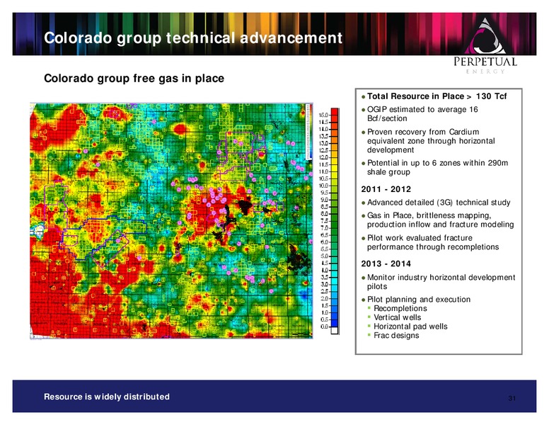 INVESTOR PRESENTATION – Perpetual Energy Inc – slide 30