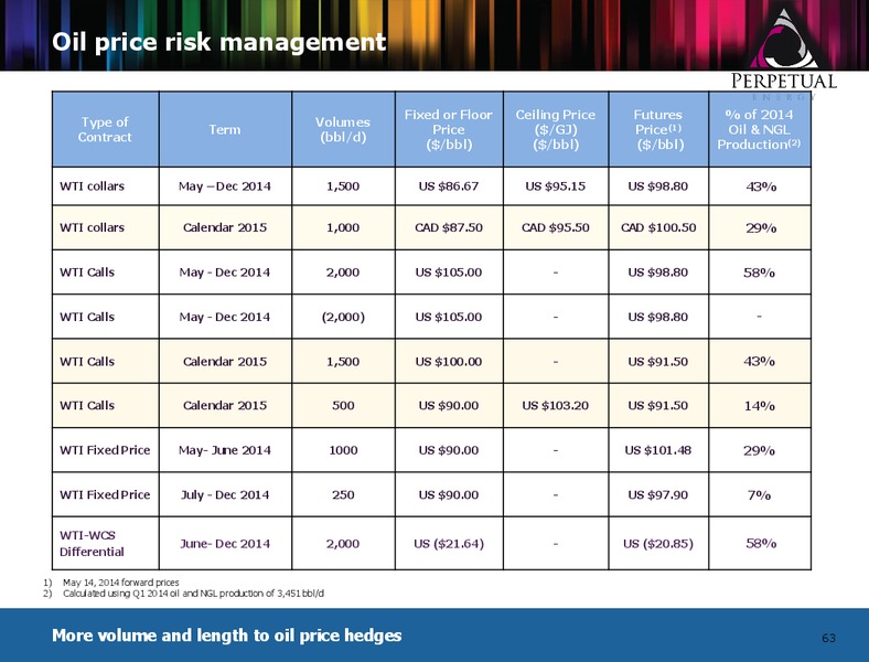 INVESTOR PRESENTATION – Perpetual Energy Inc – slide 61