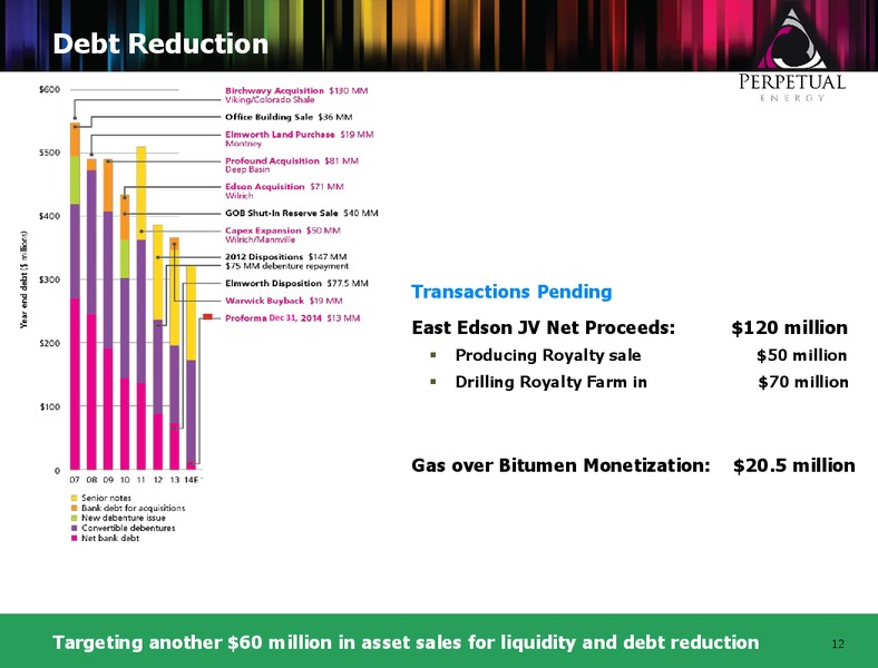 INVESTOR PRESENTATION – Perpetual Energy Inc – slide 11