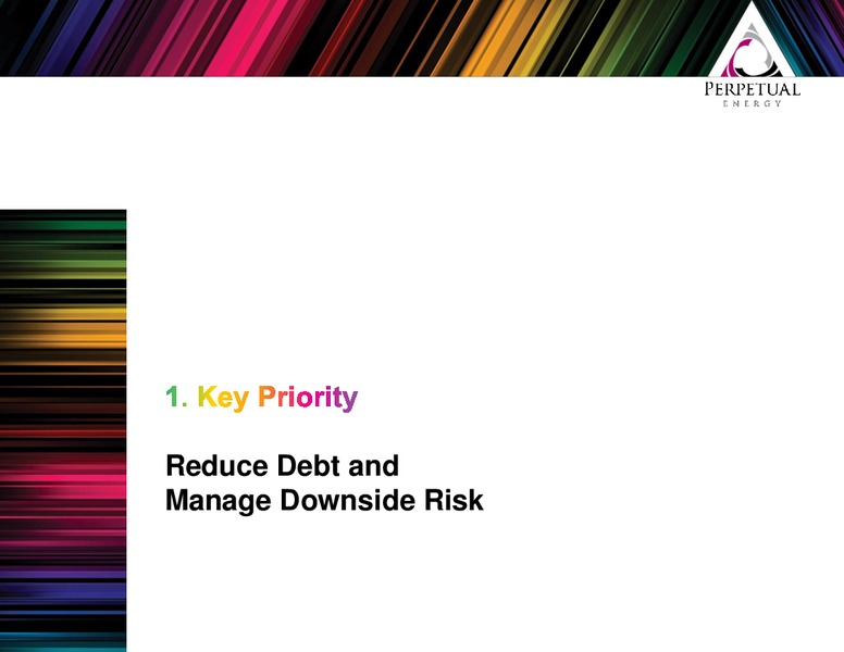 Peters & Co Conference – Perpetual Energy Inc – slide 9
