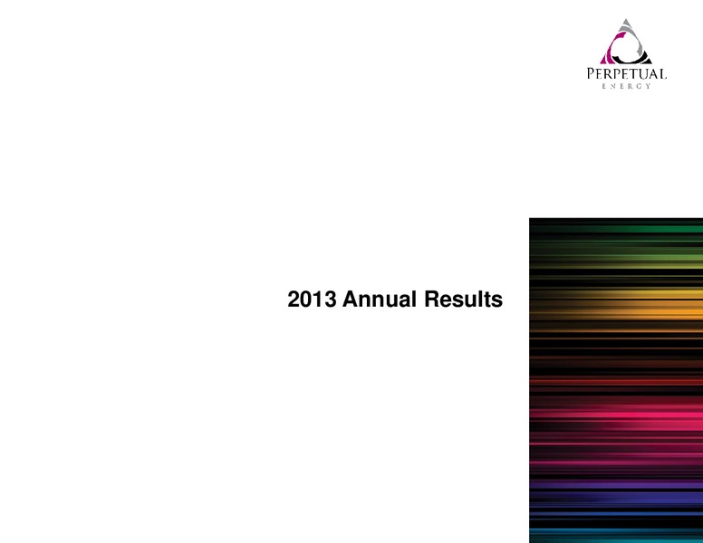 Year End Webcast – Perpetual Energy Inc – slide 8