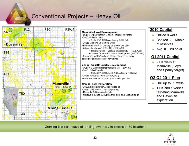 Q4 2010 EARNINGS CALL – Perpetual Energy Inc – slide 22