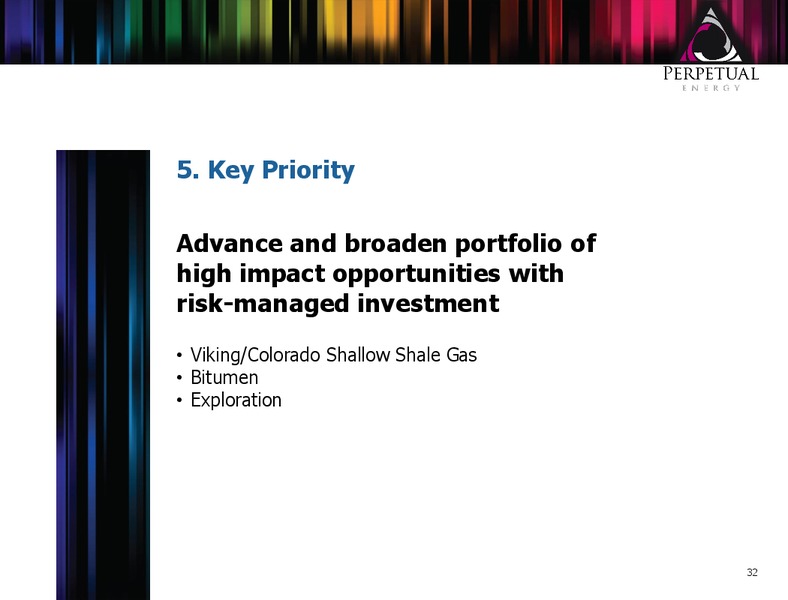 MAY 2014 ANNUAL GENERAL MEETING – Perpetual Energy Inc – slide 31