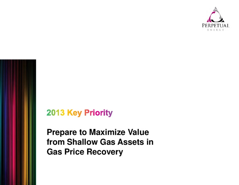 2013 TD CALGARY ENERGY CONFERENCE – Perpetual Energy Inc – slide 33