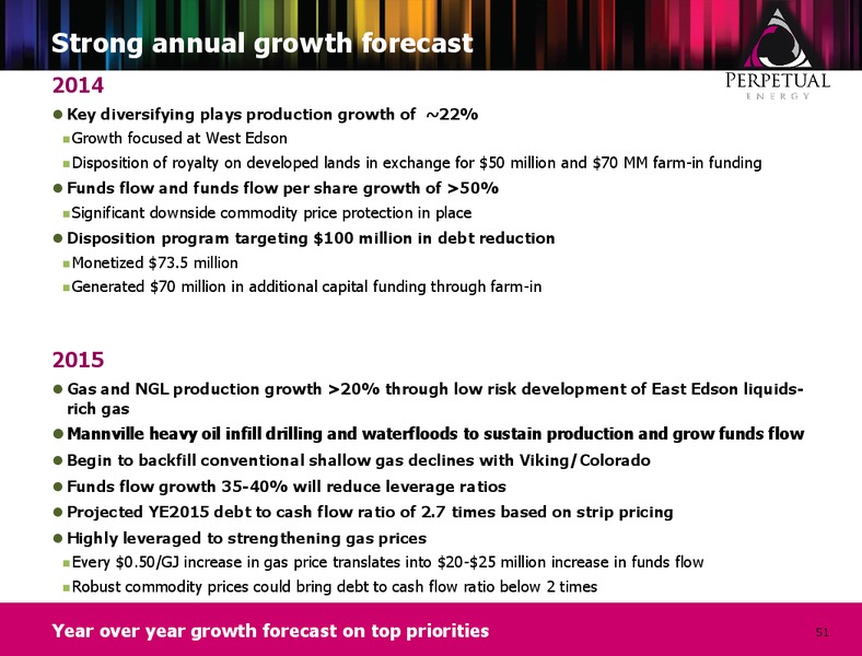 Investor Presentation – Perpetual Energy Inc – slide 50