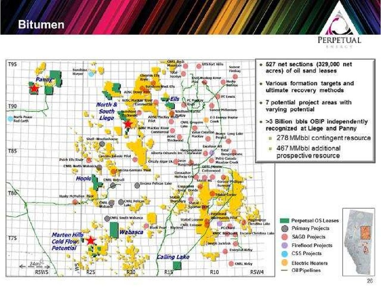 PETERS & CO ENERGY CONFERENCE – Perpetual Energy Inc – slide 26