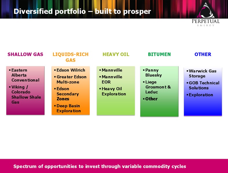 49 North Resource Conference – Perpetual Energy Inc – slide 4