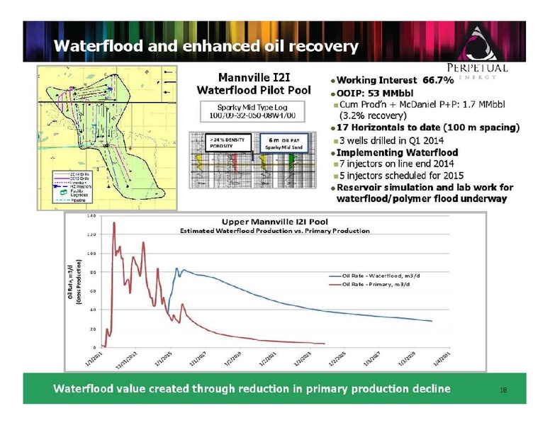 FIRSTENERGY CAPITAL ENERGY GROWTH CONFERENCE – Perpetual Energy Inc – slide 18