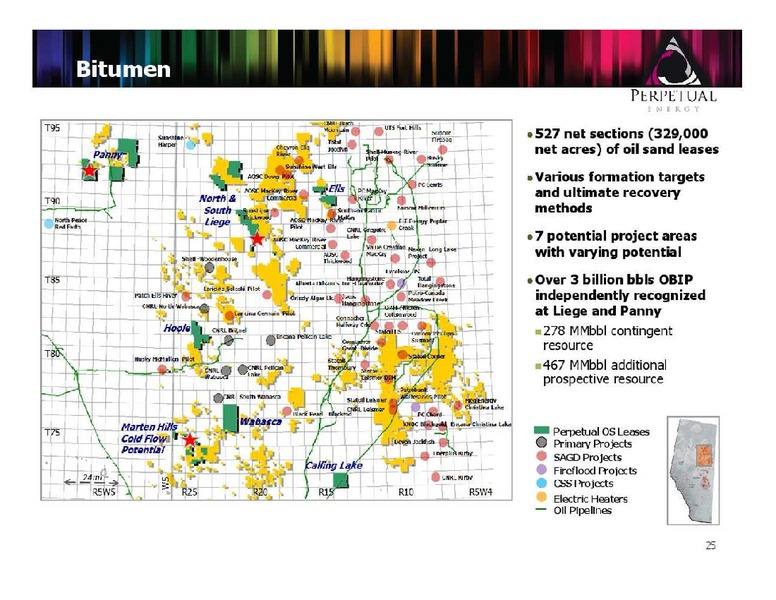 FIRSTENERGY CAPITAL ENERGY GROWTH CONFERENCE – Perpetual Energy Inc – slide 25