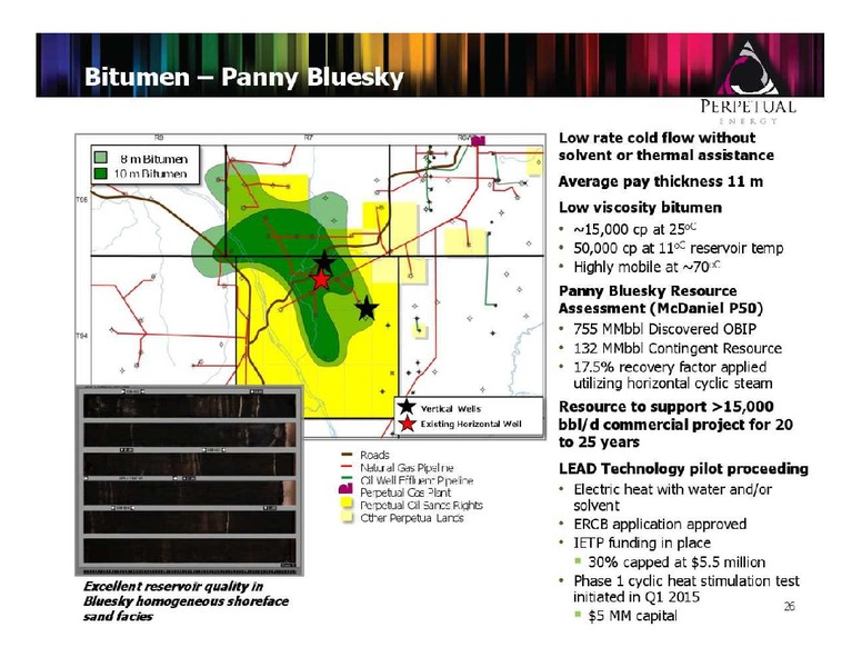 FIRSTENERGY CAPITAL ENERGY GROWTH CONFERENCE – Perpetual Energy Inc – slide 26