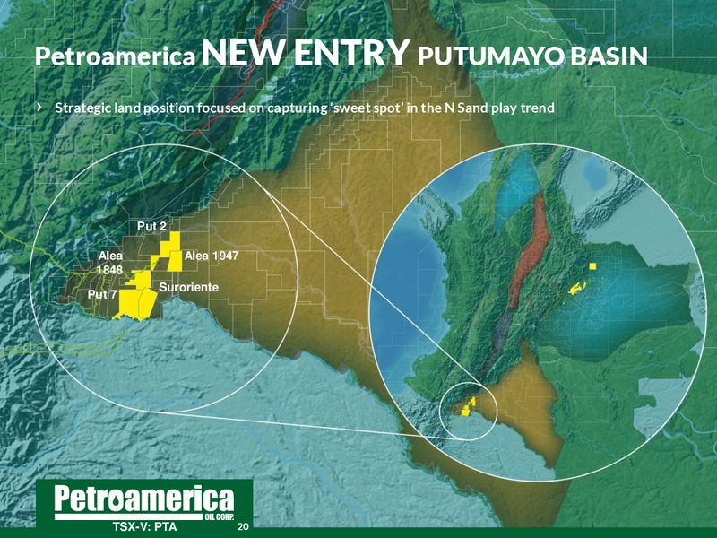 June 2014 Corporate Presentation – Petroamerica Oil Corp – slide 20