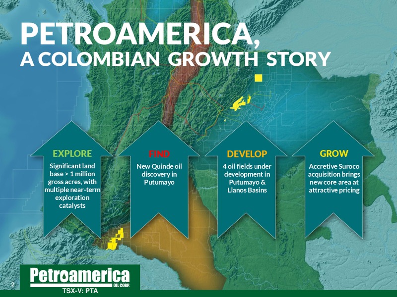 September 2014 Corporate Presentation – Petroamerica Oil Corp – slide 2
