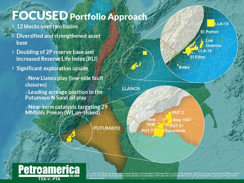 2014 Annual General Meeting – Petroamerica Oil Corp – slide 4