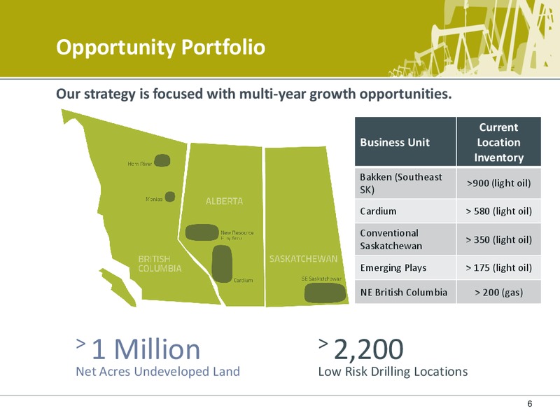 CORPORATE PRESENTATION – Petrobakken Energy Ltd. – slide 5